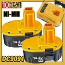 New For Dewalt 14.4 Volt 4.8AH Nimh Xrp DC9091 DW9091 DW9094 Battery / Charger. Fixed Price $20.49.