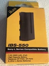 Ikan IBS-550 Sony-l Series Compatible Battery Replaces NP-F550 &NP-F570 New. Fixed Price $28.00.