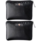 2 Pcs Fireproof Lithium Battery Bag Zipper Money Pouch Cash Safe Travel Home. Fixed Price $30.15.