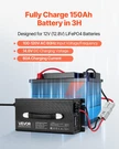 12V 60A Lithium Battery Charger 14.6V Ac-dc LIFEPO4 Smart For Rv. Fixed Price $238.99.