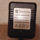 Yixin Electronic Ac/dc Adapter YX-3515A4 7.2V Black. Fixed Price $15.00.