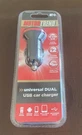 Motortrend Universal Dual Usb Car Charger 2.1A New Sealed In Pack.. Fixed Price $8.55.