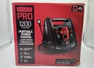 Schumacher Electric 1200 Peak Amp Portable Jump Starter And Power Station. Fixed Price $120.00.