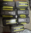 7 Ryobi 40V Lithium-ion ( 2AH, 4AH & 6AH Batteries For Parts). Fixed Price $80.00.