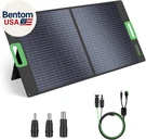 100W Portable Solar Panel For Power Station Generator, 20V Foldable Cell. Fixed Price $207.71.