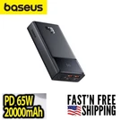 Baseus Star-lord Digital Display Fast Charging Power Bank 20000MAH 65W Cluster. Fixed Price $59.95.