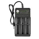 Usb Dc 5V 3-SLOT Charger For 10440/16340/18350/18500/14650/26650 Lithium Battery. Fixed Price $12.41.