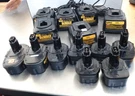 Lot Of Dewalt Chargers, 2 DW9107, 4 DW9116 And 8 Batts, See Descri (CJL007166). Fixed Price $59.99.