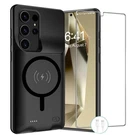 Wireless Charging Case For Galaxy S24 Ultra, Upgraded 12000MAH Rechargeable Port. Fixed Price $81.04.