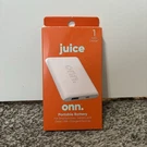 Onn Juice 4000MAH Portable Battery Power Bank New Box Usb Light Pink/white. Fixed Price $9.99.