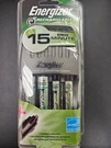 Energizer E2 Recharge Universal 4 Battery Charger (new). Fixed Price $15.99.