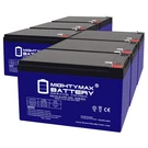 Mighty Max 12V 12AH Gel F2 Replaces Bladez PB-SM807 Electric Powerboard 6 Pack. Fixed Price $179.99.