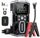 Acezuk 8000A Car Jump Starter With Air Compressor, 12V Battery Booster. Fixed Price $104.99.