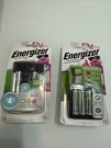 Energizer Accu Recharge Base Charger With 4 Aa 1300MAH Batteries & Usb Cable S1. Fixed Price $37.90.