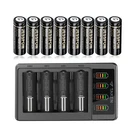 14430 3.2 Volt Rechargeable Solar Battery With Charger, Jesspow .... Fixed Price $51.99.