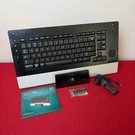 Logitech Dinovo Edge Wireless Bluetooth Keyboard & Charging Dock Y-RAY81. Fixed Price $95.00.
