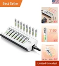16 Ebl Rechargeable Aaa Batteries 1100MAH 1.2V Nimh Triple Battery W/ Cha.... Fixed Price $39.58.
