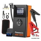 Jump Starter With Air Compressor, 4000A 180PSI, Portable Car Battery Orange. Fixed Price $72.53.