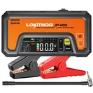 Lokithor Jump Starter 2500A With Air Compressor Digital Pressure Gauge-orange Us. Fixed Price $69.95.