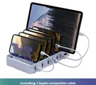 Hercules Tuff Multi-device Charging Station 6 Usb Fast Ports + Cables. Fixed Price $19.99.