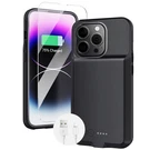 Zenee Iphone 14/13 Battery Case 7000MAH Power Charger Tpu Shockproof Bumper. Fixed Price $39.86.