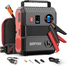 Brpom Car Jump Starter With Air Compressor, 150PSI 6000A Peak 24000MAH (up.... Fixed Price $143.59.