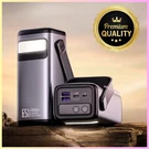 Portable External Battery Romoss PMT40 65W 40000MAH. Fixed Price $104.11.
