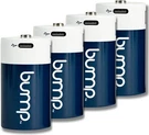 Bump 4 Pack D 1.5V Lithium Ion Rechargeable Batteries 12000MWH Usb-c Type Cable. Fixed Price $39.99.