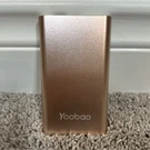 Yoobao KJ02 8000 Mah Portable Usb Power Bank Battery Pack Charger Rose Gold. Fixed Price $13.00.