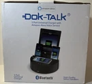 Dok-talk Five Port Universal Charger W/amazon Alexa Voice Service Stereo Speaker. Fixed Price $46.99.