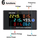 Digital Lcd Ac Panel Meter Voltage Amps Frequency Energy Power 40-300V 0-100A. Fixed Price $14.65.