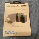 Popular Mechanics Aa Battery Converter Kit Transforms To & Size 2XC + 2XD. Fixed Price $11.50.