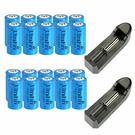 Ultrafire 16340 Battery 3.7V 1800MAH Li-ion Rechargeable CR123A Cell Charger Lot. Fixed Price $7.69.
