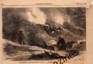 1864 Harpers Weekly June 25 - Original Print Stevens' Battery Cold Harbor. Fixed Price $24.00.