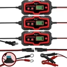 3 Pack Of Banshee 6V/12V Car & Motorcycle Battery 4 Amp Smart Chargers (maintain. Fixed Price $111.37.