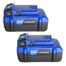 6.0AH Lithium-ion Replacement Battery For Kobalt 24V Tools Pack, Compatible. Fixed Price $125.99.