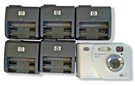 Hp Photosmart E337 & (5) L2420-67901 Battery Chargers Bundle Parts/repair. Fixed Price $25.00.