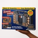 Battery Daddy 180 Organizer Storage Case W/ Tester Double Sided New. Fixed Price $26.99.