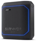 Griffin Survivor Rugged Power Bank Battery: 10,050 Mah Color: Black/blue. Fixed Price $24.90.