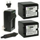 Wasabi Power Battery (2-PACK) And Charger For Panasonic VW-VBN260 (2800MAH). Fixed Price $49.99.