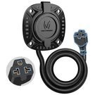 Mictuning 5-IN-1 Ac Plug 20AMP 125V T-blade Rv Shore Power Inlet Extension Cord. Fixed Price $19.90.