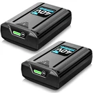 1 2X 40V 4AH / 6AH Li-ion Battery For Kobalt Max KB540C-06 KB245-06 KB240-06. Fixed Price $123.98.