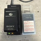 Sony AC-V30 Adapter Charger & (2) NP-77H Batteries Handycam Kit Tested. Fixed Price $35.97.