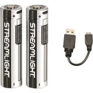 Streamlight 18650 Rechargable Battery With Port 2 Pk.. Fixed Price $58.95.