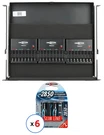 Ansmann Rackmount Drawer With 3 Powerline 8 Battery Chargers And 24 Aa Batteries. Fixed Price $529.97.