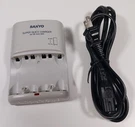 Sanyo Ni-mh / Ni-cd Super Quick Aaa Battery Charger NC-MQH01U. Fixed Price $6.95.