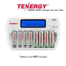 Tenergy TN162 8-BAY Aaa Nimh Nicd Smart Lcd Battery Charger. Fixed Price $37.49.