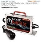 Modz MAX48 15 Amp Club Battery Charger For Volt Golf Carts 3-PIN Round. Fixed Price $145.00.