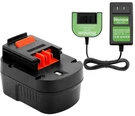 4500MAH Battery And Charger Set With Black Decker 12V HPB12 A1712.... Fixed Price $64.54.