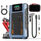 6000A Car Battery Charger Jump Starter With Air Compressor & Portable Power Bank. Fixed Price $55.99.